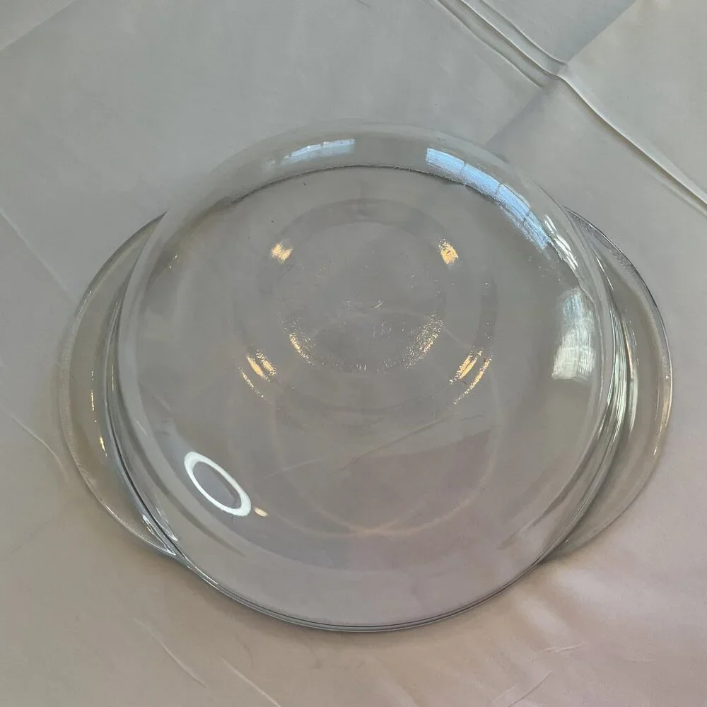 Anchor Hocking 2qt Clear Glass Casserole Dish Round Ovenware Vintage Cottagecore
